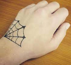 2 Corner Cobweb Tattoos - Image 2
