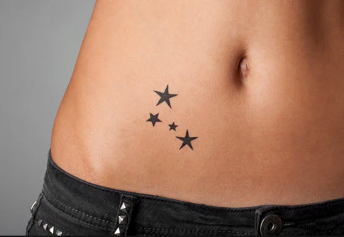 4 Stars Stencil For Tattoo Spray - Image 4