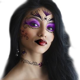 Adult Witch Face Tattoo - Image 2