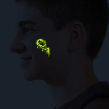 Asian Dragon Glow In The Dark Tattoo - Image 3
