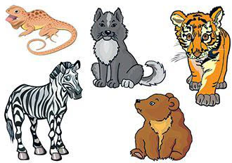 Baby Animals Tattoo