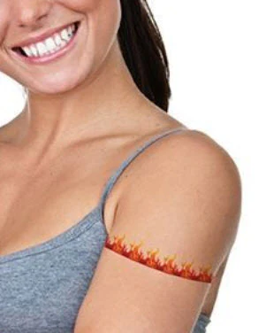 Band Of Flames Tattoo - Image 2