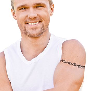 Barbed Wire Armband Tattoo - Image 2