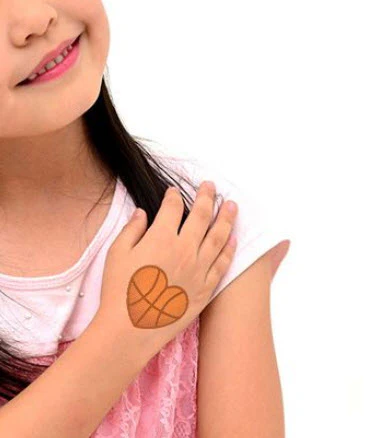 Basketball Heart Tattoo - Image 2