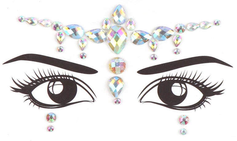 Beautiful Body Jewel Stickers