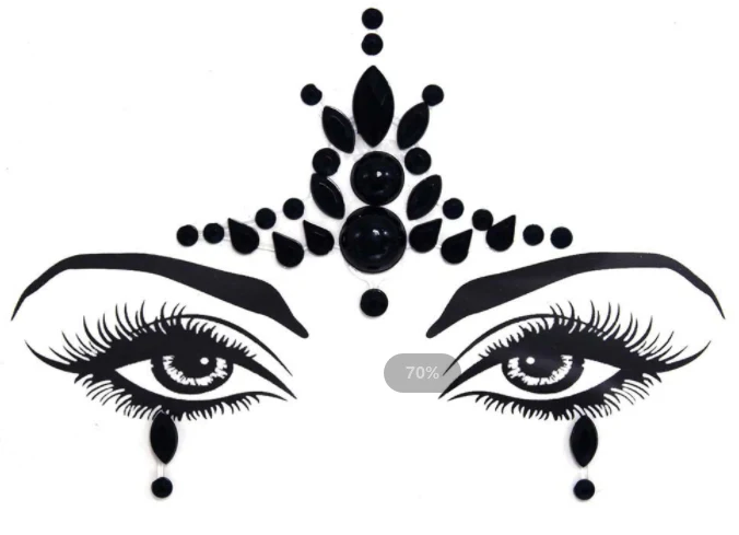 Beautiful Body Jewel Stickers