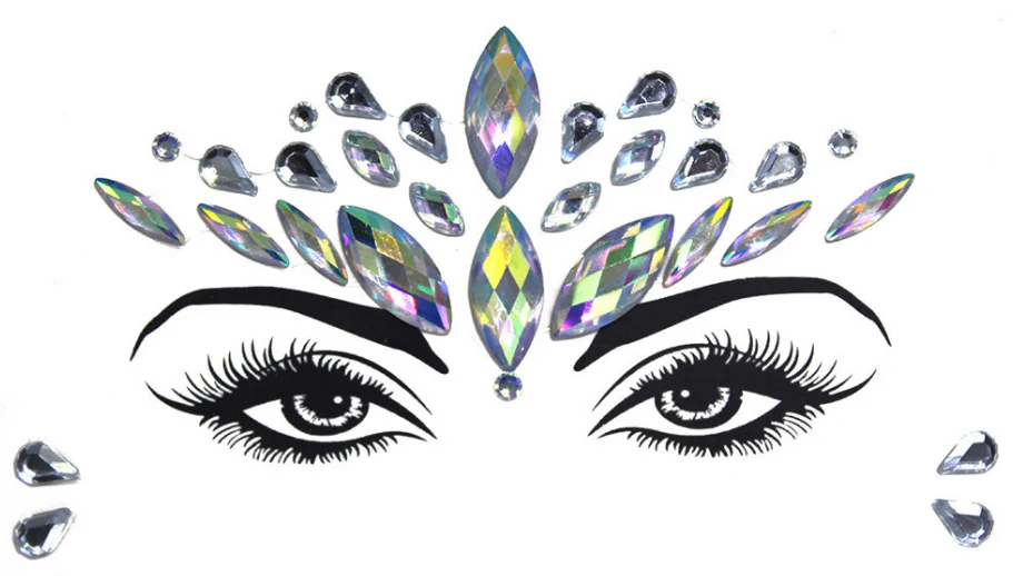 Beautiful Body Jewel Stickers