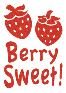 Berry Sweet Glitter Tattoo