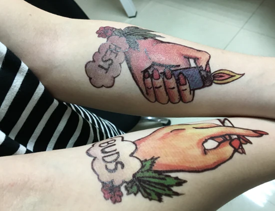 Best Buds Tattoo - Image 2