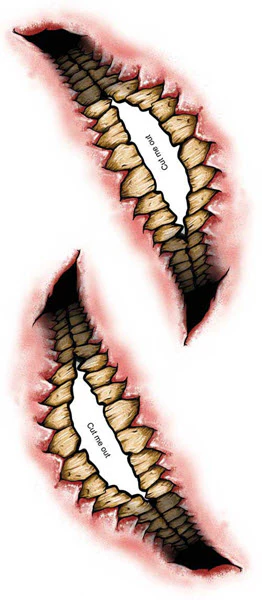 Big Mouth - Evil Grin Tattoos (2 Tattoos) - Image 2