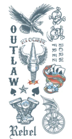Biker Kit - Outlaws - Tinsley Transfers - Image 2