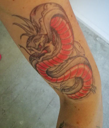 Biker Snake Tattoo - Image 2