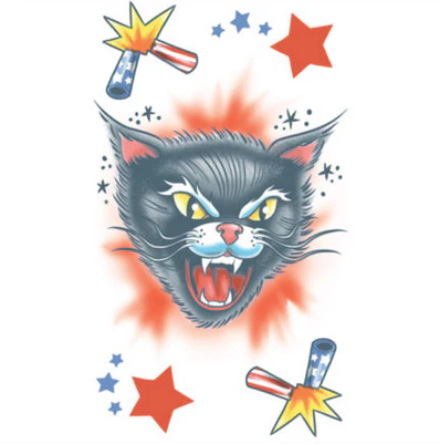 Black Cat Tattoo