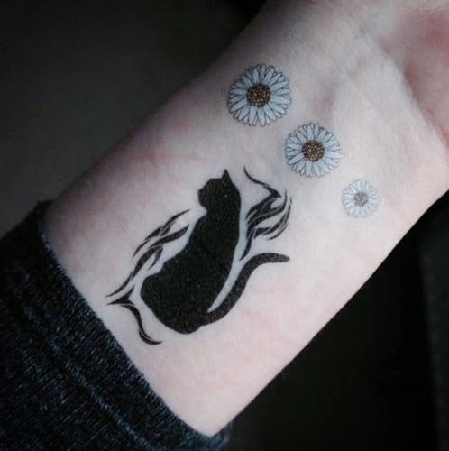 Black Cat Tattoo - Image 3