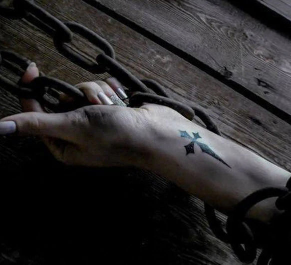 Black Cross Tattoo - Image 3