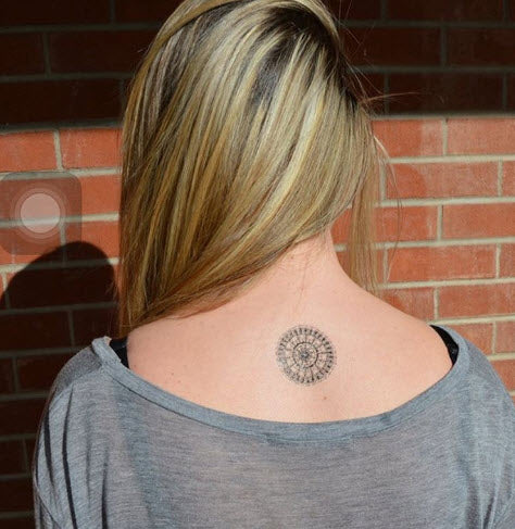 Black Traditional Henna Tattoo - Image 3
