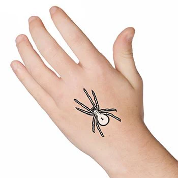 Black Widow - Glow Tattoo - Image 2