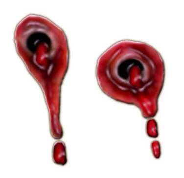 Bloody Vampire Bite Tattoo