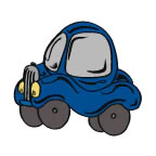 Blue Car Tattoo