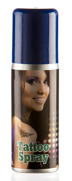 Blue Temporary Tattoo Spray 50 ml