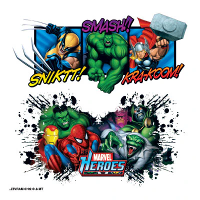 Boys Heroes Multi Tattoo 3