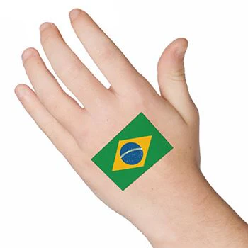Brazil Flag Tattoo - Image 2