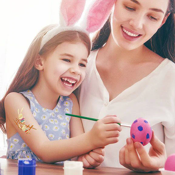Bunnies on a Ladder Tattoo - Image 2