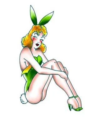 Bunny Pinup Tattoo