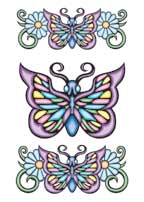 Butterflies (3 Tattoos)