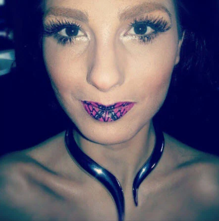 Butterfly Violent Lips (6 Lip Tattoo Sets) - Image 5