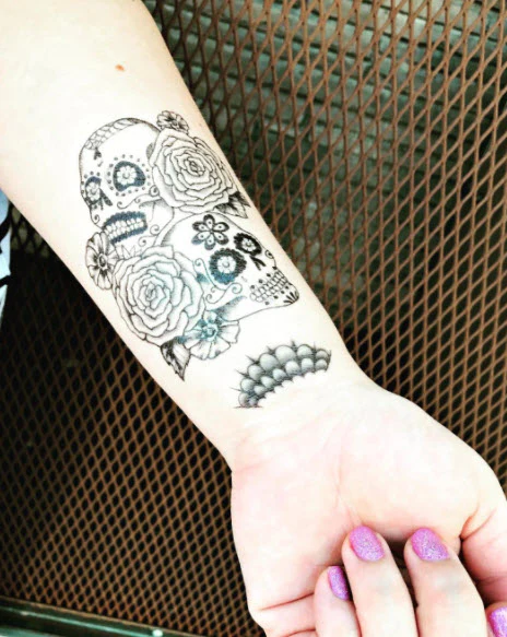 Calavera Fashion Tattoo - Image 4