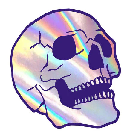Calavera - Holographic Tattoonie