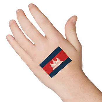 Cambodia Flag Tattoo - Image 2