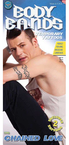 Chained - Chained Love - Tinsley Transfers (2 Tattoos) - Image 2