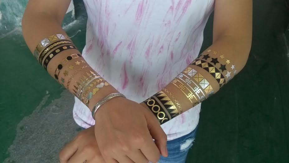 Cheerful Metallic Tattoos - Image 2