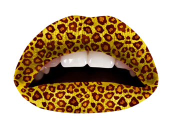 Cheetah Violent Lips (3 Lip Tattoo Sets) - Image 3