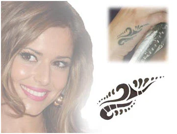 Cheryl Cole - Tribal Cole Tattoo - Image 2
