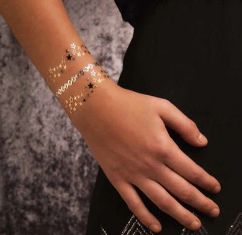Chillax Metallic Tattoos - Image 2