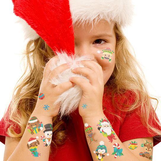 Christmas Friends Holiday Tattoos - Image 2