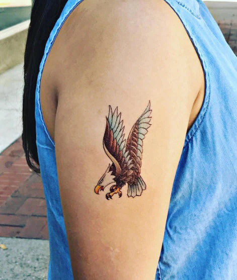 Classic Vintage Eagle Tattoo - Image 3