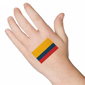 Colombia Flag Tattoo - Image 2