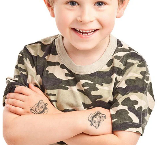 Cowboy Lizard Black Tattoo - Image 2