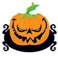 Creepy Pumpkin Tattoo