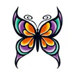 Cute Small Butterfly Tattoo