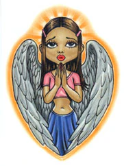 Cutie Angel Tattoo