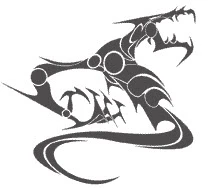 Cyber Dragon Tattoo