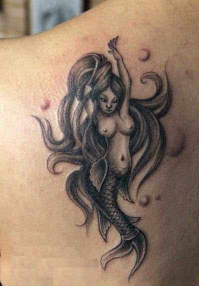 Dancing Mermaid Tattoo Sleeve - Image 2
