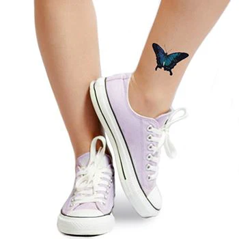 Deep Blue Butterfly Tattoo - Image 2