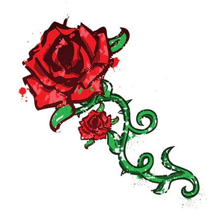 Double Rose Tattoo
