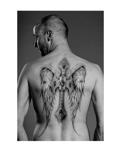 Enormous Wings and Cross XXL